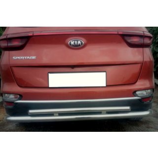 Protezione Posteriore AK002-2 (Acciaio Inox) Kia Sportage 2015-2021 foto 2