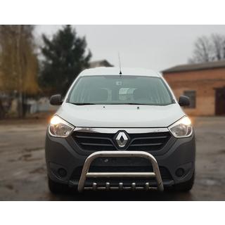 Paraurti Anteriore WT003 (Acciaio Inox) Dacia Lodgy 2012-2022 foto 1