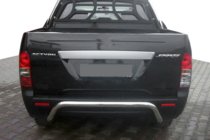 SsangYong Action 2005-2018 Protezione Posteriore AK006 (Acciaio Inox) foto 1