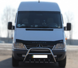 Mercedes Sprinter W901/902/903/904/905 1995–2006 Parabullbar WT003 (Acciaio Inox) foto 1