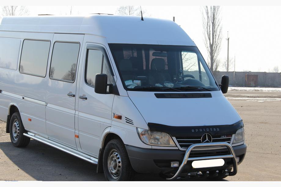 Mercedes Sprinter W901/902/903/904/905 1995–2006 Parabullbar WT003 (Acciaio Inox) 2000-2006 Foto 3