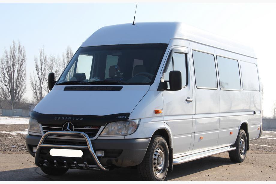 Mercedes Sprinter W901/902/903/904/905 1995–2006 Parabullbar WT003 (Acciaio Inox) 2000-2006 Foto 4