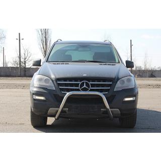 Protezione Anteriore WT006 (Acciaio Inox) Mercedes ML W164 2005-2011 foto 3