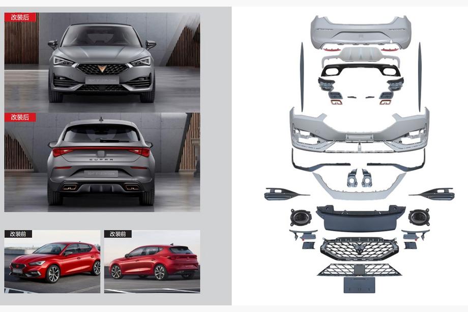 Seat Leon 2020- Kit estetico Cupra Image