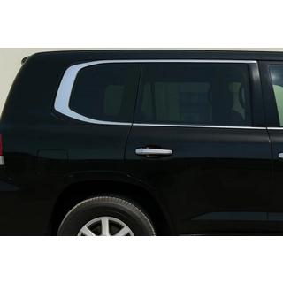 Kit completo cornici finestrini Design 2025 (2008-2015, acciaio inox) Lexus LX570/450d 2008-2022 foto 1