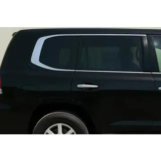 Kit completo cornici finestrini Design 2025 (2008-2015, acciaio inox) Lexus LX570/450d 2008-2022 foto 1