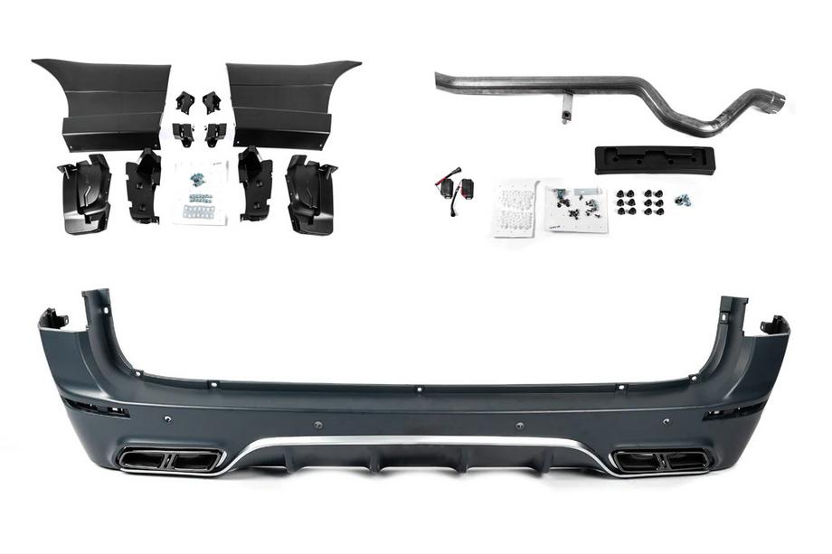 Mercedes Sprinter W907/W910 2018- Paraurti posteriore AMG (per passo standard, polipropilene) Foto 2
