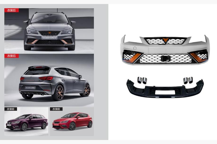 Seat Leon 2013-2020 Kit carrozzeria Cupra R (dal 2017+) Image