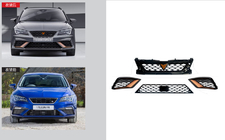 Seat Leon 2013-2020 Set griglie Cupra R (Per 2017-2020 FR) foto 1