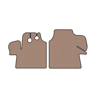 Tappetini in gomma Carsuit (2002-2006, beige) Fiat Ducato 1995-2006 foto 1