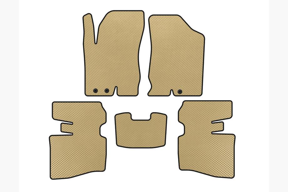 Honda Accord V 1997-2002 Tappetini EVA (SD, Beige) Image
