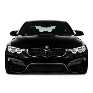 Calandra M-Look (per F80, Nero Lucido con Cornice Cromata) foto 1