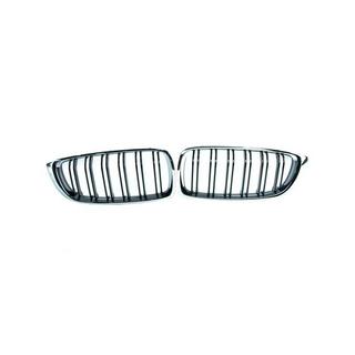 Calandra M-Look (per F80, Nero Lucido con Cornice Cromata) foto 2