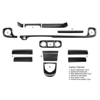 Set Inserti Interni in Carbonio Mercedes G class W465 2025-