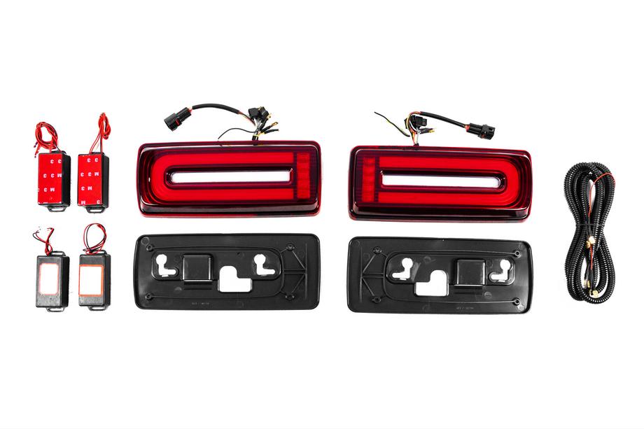 Mercedes G class W463 1990-2018 Fanali Posteriori G-design V2 Image