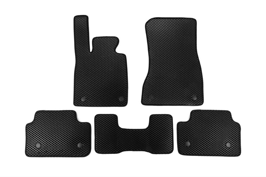 BMW 5/i5 Series G60/G60E/G61 2023- Tappetini EVA (Per G60/61, Nero) Foto 5