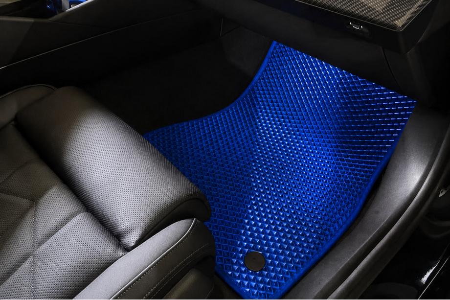 BMW 5/i5 Series G60/G60E/G61 2023- Tappetini EVA (Per G60/61, Blu) Foto 2