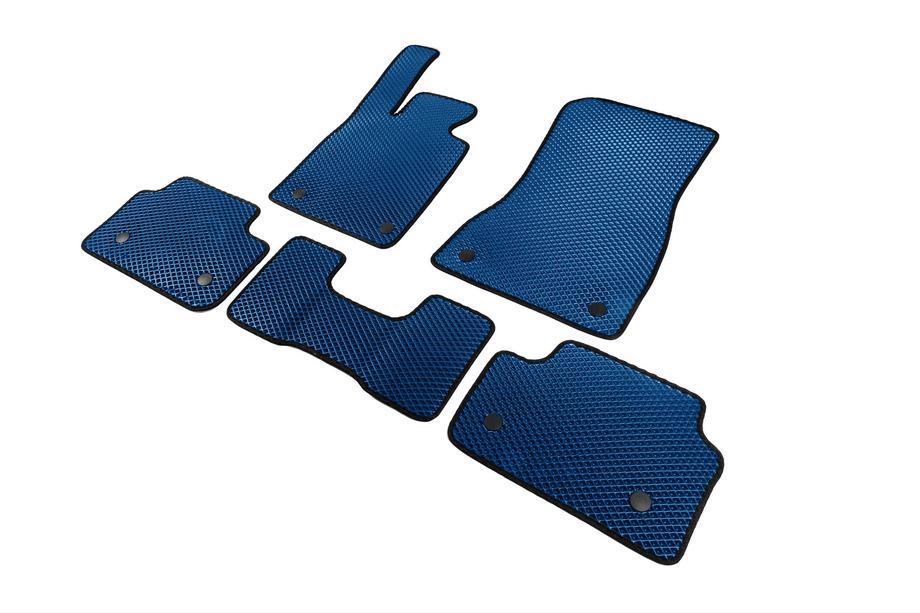 BMW 5/i5 Series G60/G60E/G61 2023- Tappetini EVA (Per G60/61, Blu) Foto 5