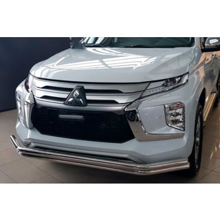 Protezione Anteriore F3-60 (2020+, Acciaio Inox) Mitsubishi Pajero Sport 2015- foto 1