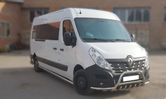 Renault Master 2011-2023 Bull bar WT003-Exlusive (acciaio inox) foto 1