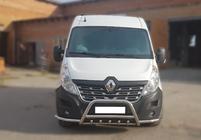 Renault Master 2011-2023 Bull bar WT003-Exlusive (acciaio inox) foto 2