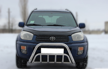 Toyota Rav 4 2001-2005 Protezione Anteriore WT002 (Acciaio Inox) foto 1