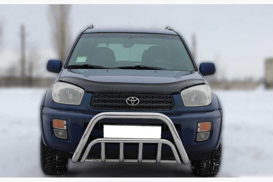 Toyota Rav 4 2001-2005 Protezione Anteriore WT002 (Acciaio Inox) Image