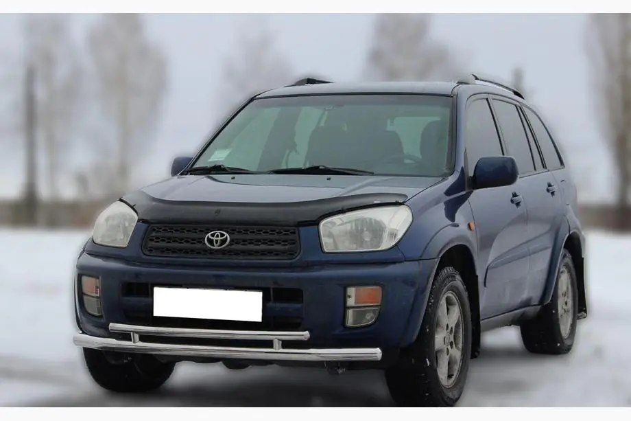 Toyota Rav 4 2001-2005 Protezione anteriore ST014-1 (acciaio inox) Foto 3