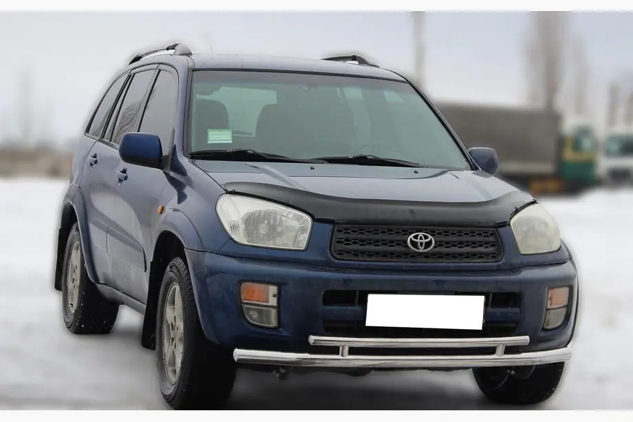 Toyota Rav 4 2001-2005 Protezione anteriore ST014-1 (acciaio inox) Foto 2