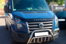 Volkswagen Crafter 2006-2016 Protezione Anteriore WT002 (Acciaio Inox) foto 1