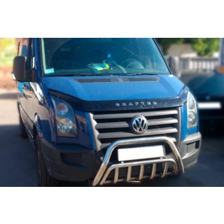 Protezione Anteriore WT002 (Acciaio Inox) Volkswagen Crafter 2006-2016 foto 1