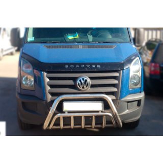 Protezione Anteriore WT002 (Acciaio Inox) Volkswagen Crafter 2006-2016 foto 2