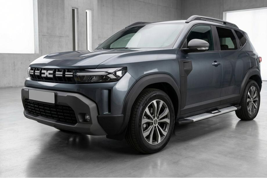 Dacia Duster 2024- Pedane Laterali Mevsim Grey (2 pz, Alluminio) Foto 1