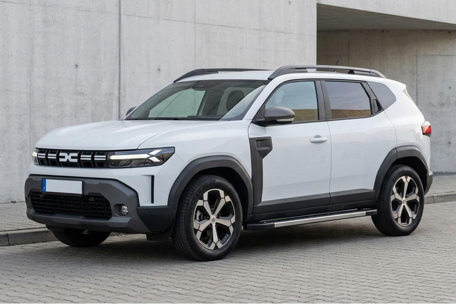 Dacia Duster 2024- Pedane Laterali RedLine V1 (2 pz, Alluminio) Foto 1