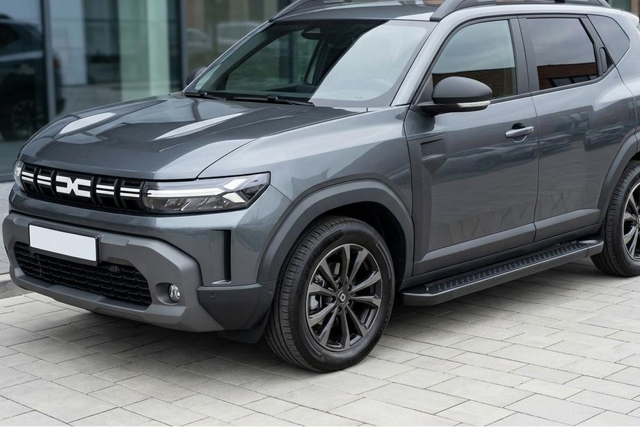 Renault Duster 2024- Pedane Laterali Allmond Black (2 pz, Alluminio) Foto 1