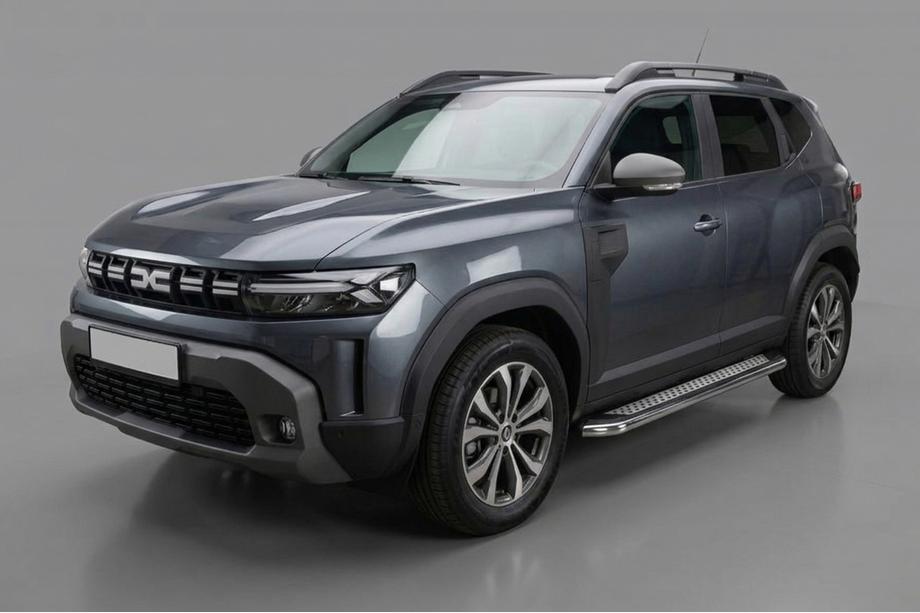 Renault Duster 2024- Pedane Laterali Maydos V2 (2 pz, Alluminio e Acciaio Inox) Foto 1