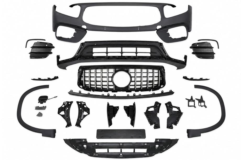 Mercedes GLB X247 2019- Paraurti anteriore AMG GLB35 2024 Style, completo assemblato Foto 2