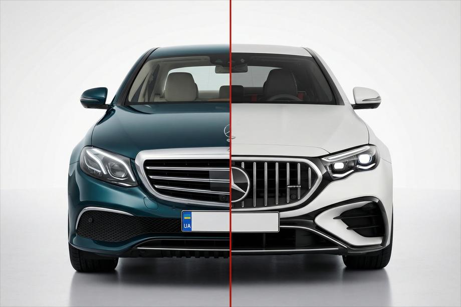 Mercedes E-class W213 2016-2023 Kit restyling per W214 AMG E53 Image