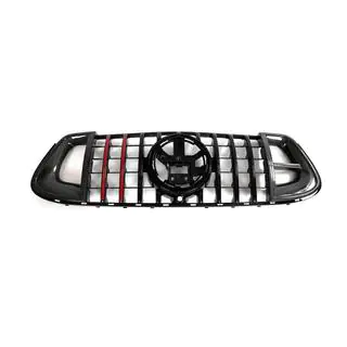 Griglia Anteriore GT Panamericana GT-R Carbonio (per AMG-Line/GLE53/GLE63 2019-2023) Mercedes GLE coupe C167 2019- foto 4