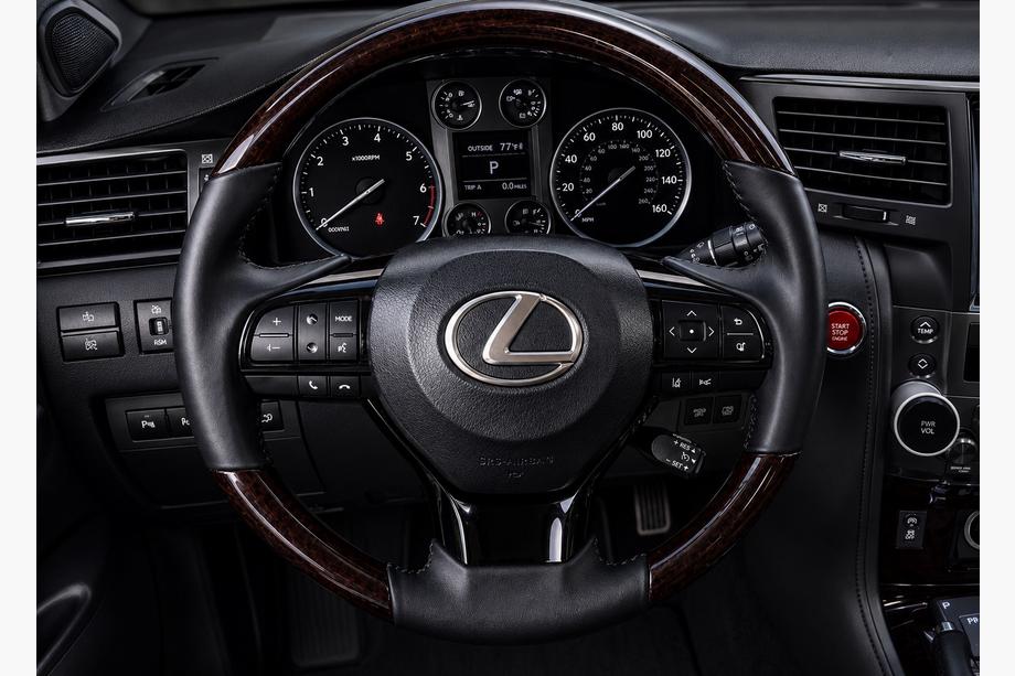 Lexus LX570/450d 2008-2022 Volante completo (riscaldato, finitura legno) Image