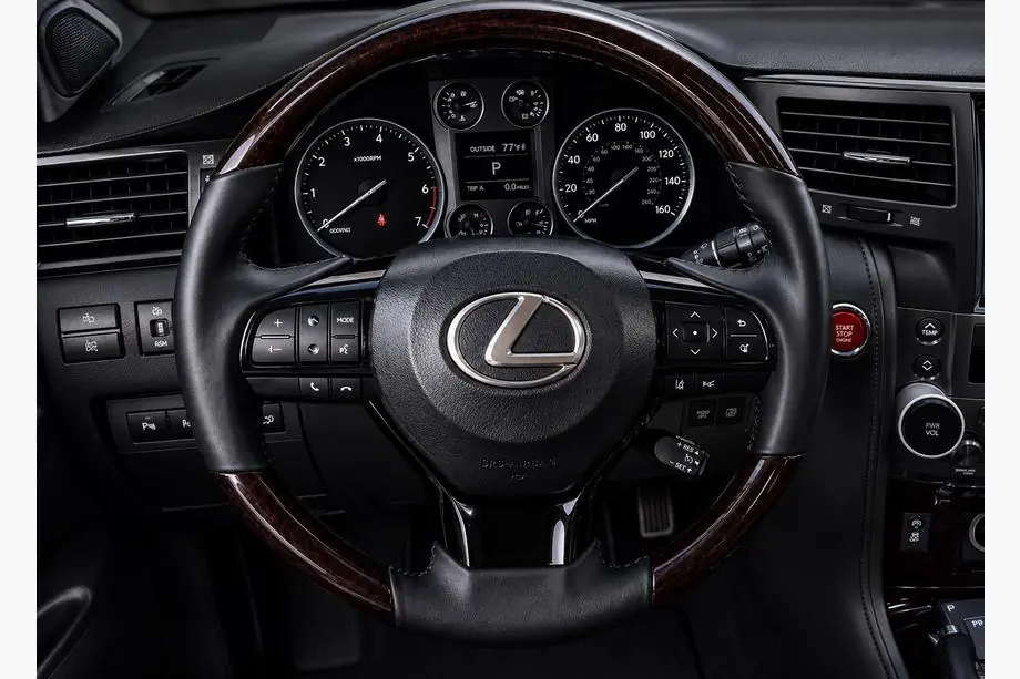 Lexus GX460 2009-2023 Volante completo (riscaldato, finitura legno) Image