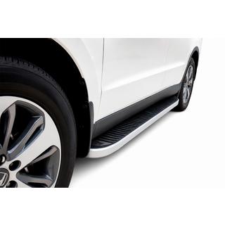 Pedane Laterali Tayga Grey (2 pz, Alluminio) Hyundai Santa Fe 2 2006-2012 foto 1