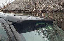 Nissan Navara 2006-2015 Visiera parabrezza (su telaio) foto 2