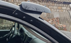 Nissan Navara 2006-2015 Visiera parabrezza (su telaio) foto 3
