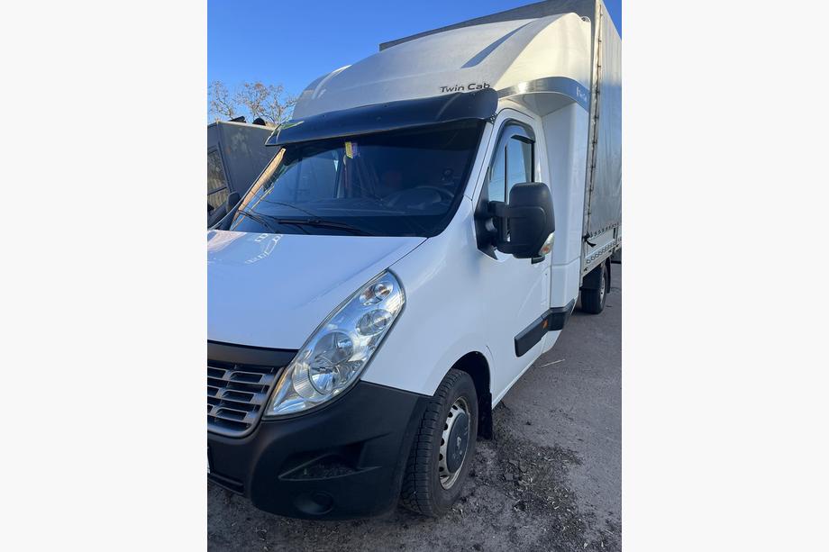 Renault Master 2011-2023 Visiera parabrezza V1 (nero lucido, 5mm) Foto 4