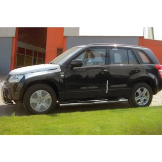 Barre Laterali (2 pz, Acciaio Inox) Suzuki Grand Vitara 2005-2017 foto 1