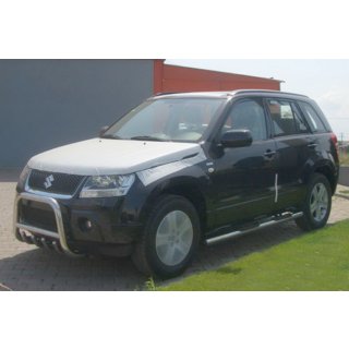 Barre Laterali (2 pz, Acciaio Inox) Suzuki Grand Vitara 2005-2017 foto 2