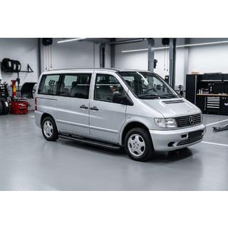 Pedane Laterali Bosphorus Black (2 pz, Alluminio) Mercedes Vito W638 1996-2003 foto 1