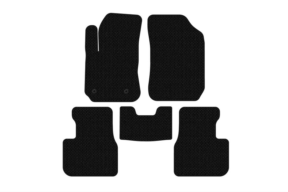 Citroen Cactus 2014-2020 Tappetini in Gomma Carsuit (Neri) Image