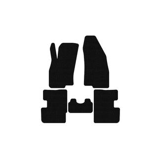Tappetini in gomma Carsuit (2011-2018, HB, 3 porte, neri) Fiat Punto Grande/EVO 2006-2018 foto 1